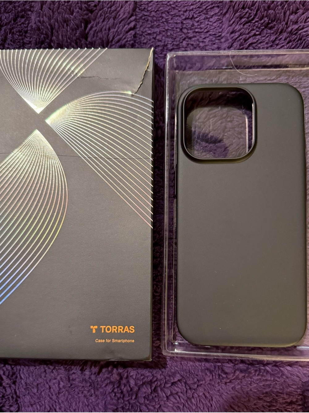 TORRAS Slim Fit Case for iPhone 16 Pro - Black